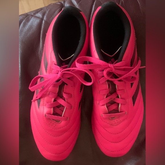 Adidas Pink Goletto VIII FG Child Lace-Up Soccer Cleats; Size 4.5 SGC - Picture 7 of 9